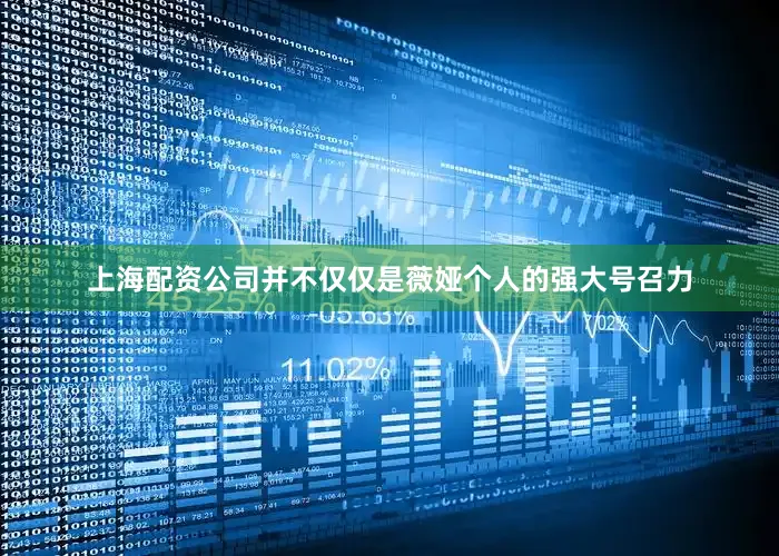 上海配资公司并不仅仅是薇娅个人的强大号召力